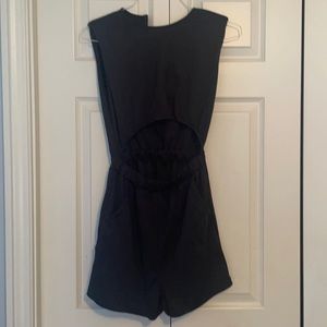 Black summer romper brand new